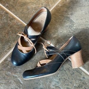 Crossway heels by Miss Albright